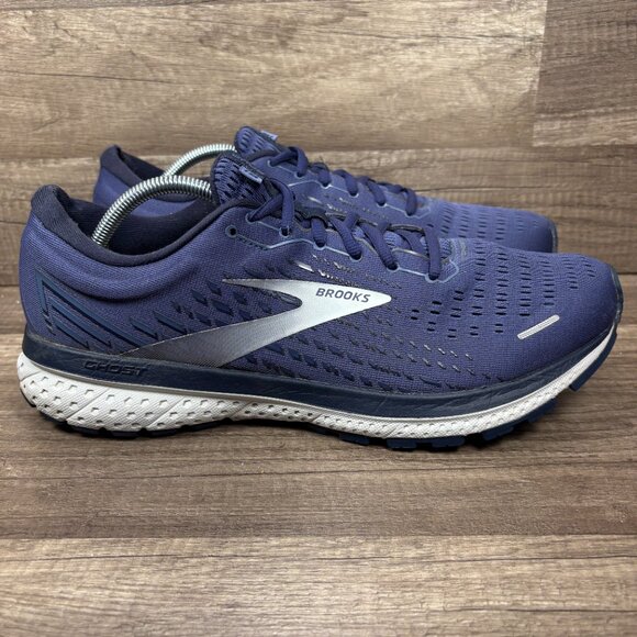 Brooks Other - Brooks Ghost 13 Blue Mens US Size 12.5 EUR 46.5 1103481D147 Running Shoes